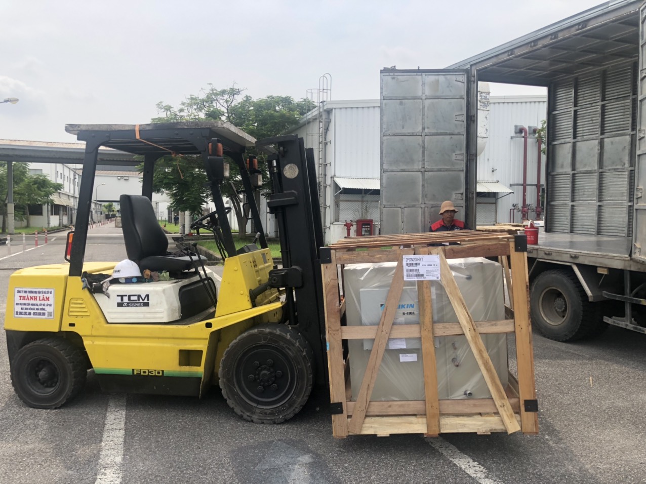 Xe nâng công nghiệp cho thuê Hải Phòng