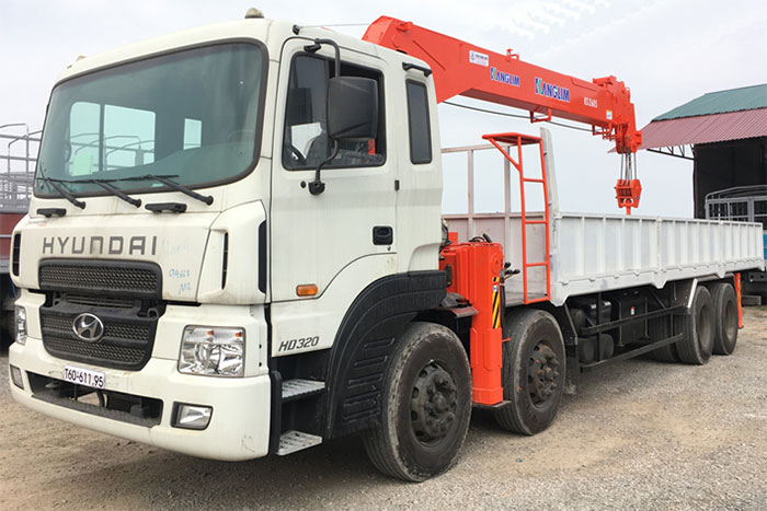Cho thuê xe cẩu tự hành Hải Phòng