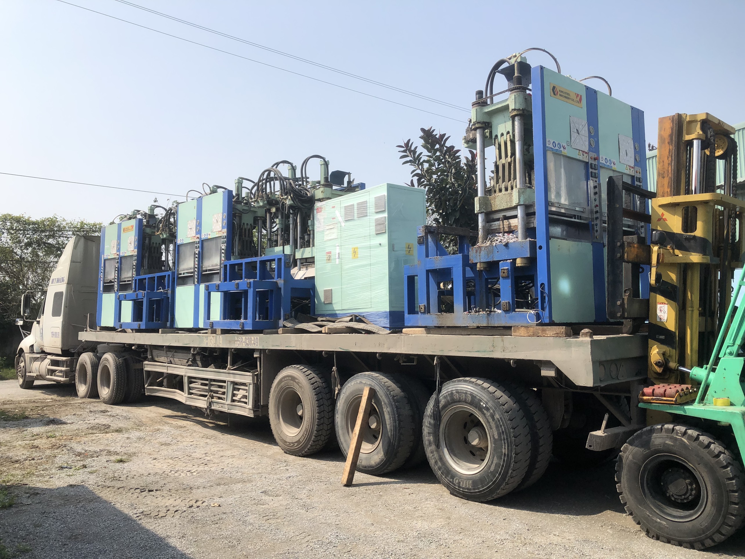 Xe nâng, xe mocooc sàn chuyển xưởng tại Nam Định