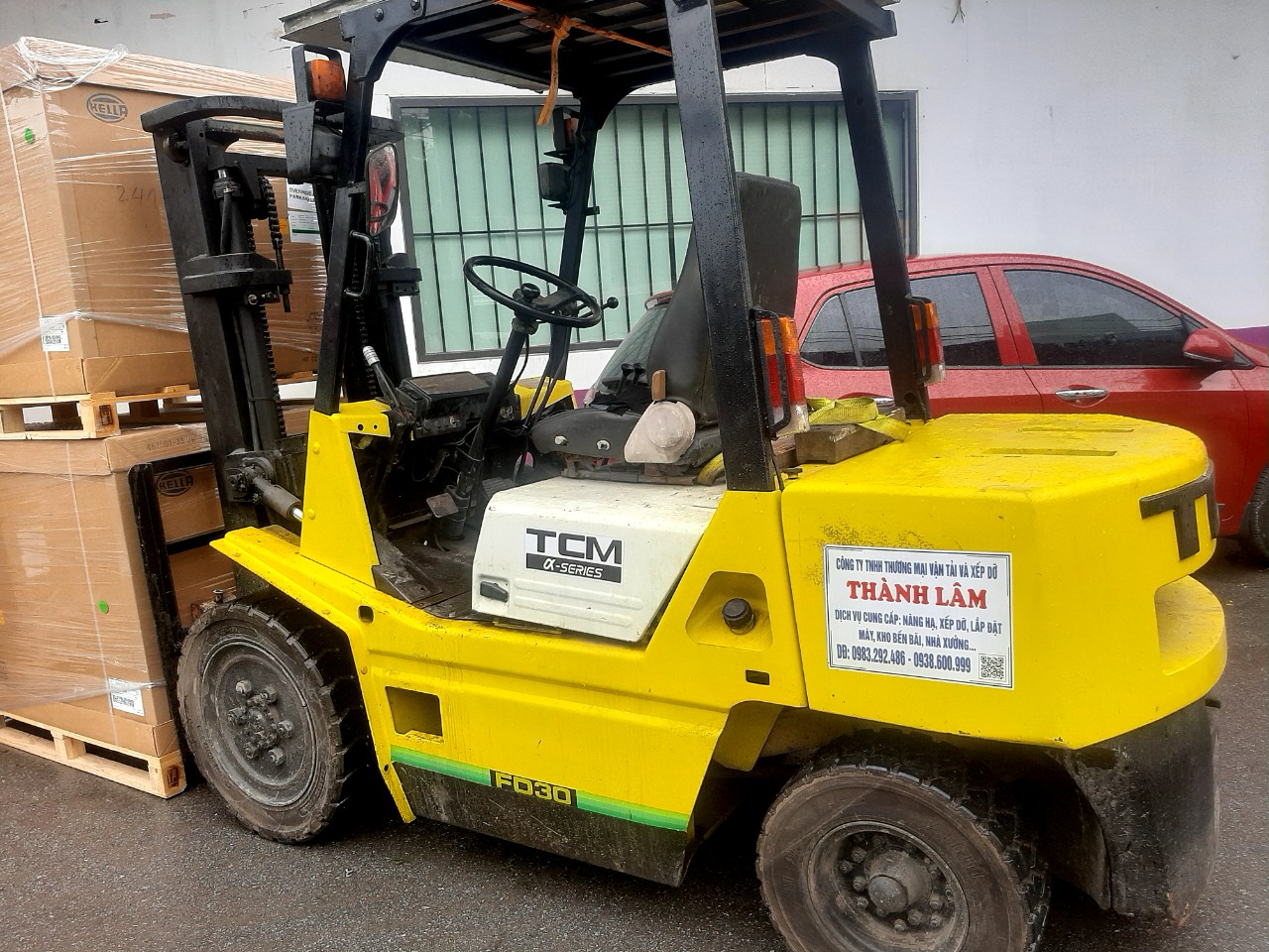 Xe nâng cẩu Hải Phòng - Xe Nâng Thành Đạt