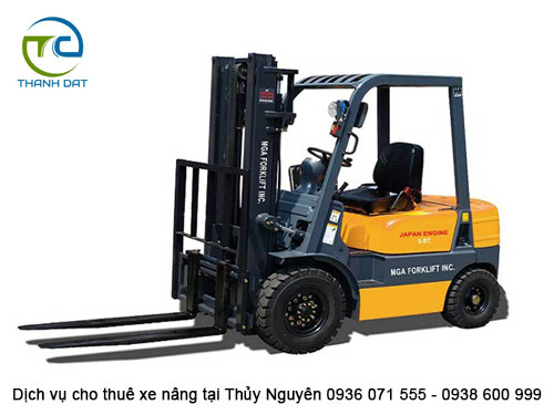 Cho thuê xe nâng hạ tại Thủy Nguyên Hải Phòng