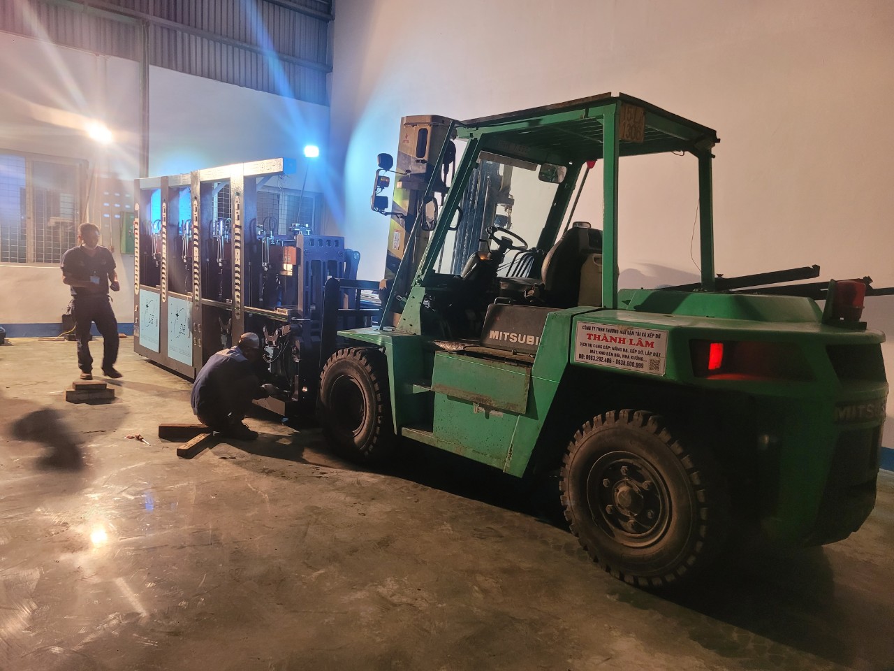 Thuê xe nâng có tài xế tại Hải Phòng