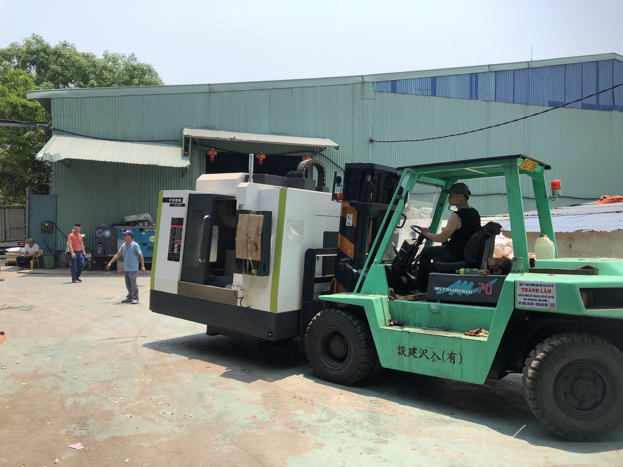 Thuê xe nâng điện công nghiệp tại Hải Phòng