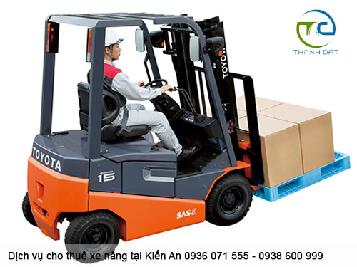 Dịch vụ cho thuê xe nâng tại Kiến An Hải Phòng