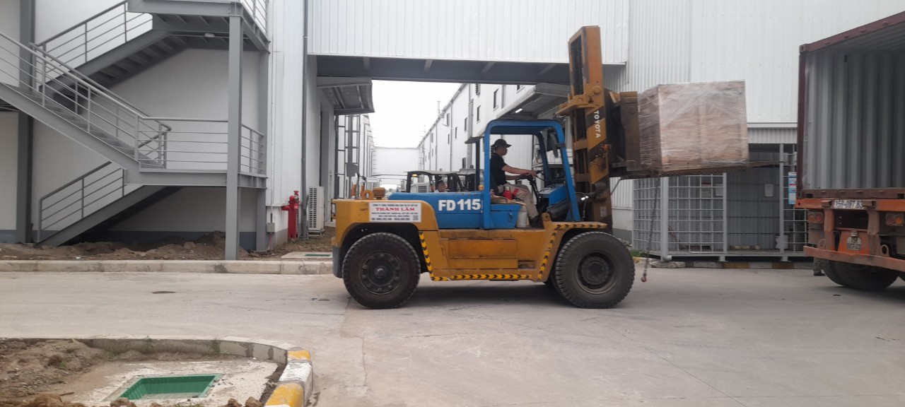 Vận chuyển hàng hóa công nghiệp tại Hải Phòng