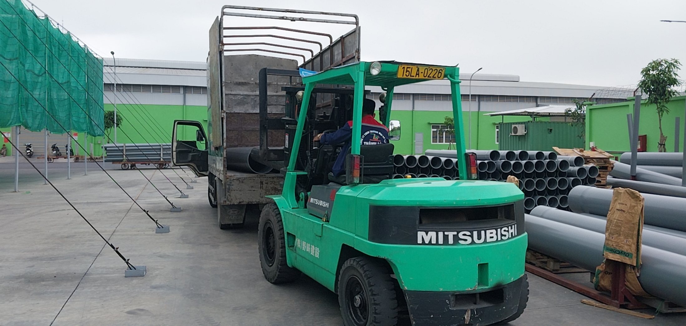 Thuê xe nâng chi phí thấp Hải Phòng