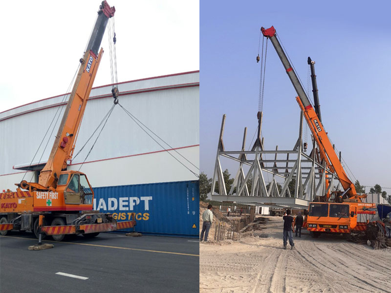 Thuê xe cẩu tự hành Hải Phòng giá tốt