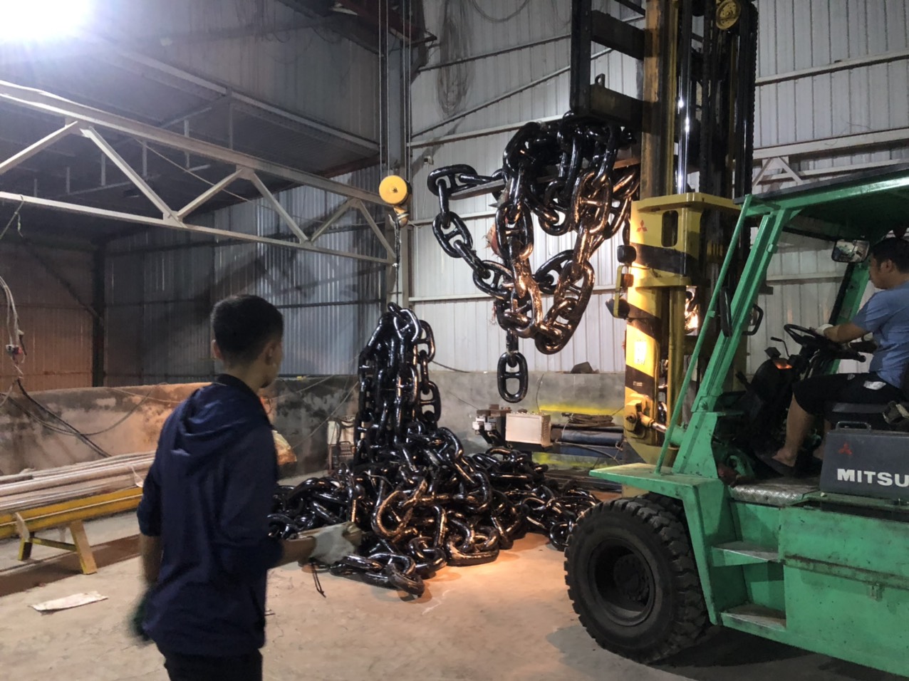 Dịch vụ thuê xe nâng cho nhà máy tại Hải Phòng
