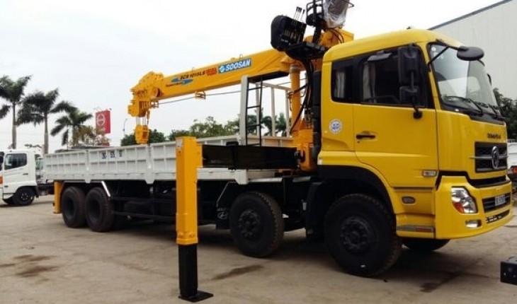 Xe cẩu tự hành công nghiệp cho thuê tại Hải Phòng