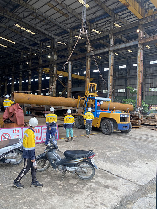 Gia cho thue xe nang ha tai Hai Phong